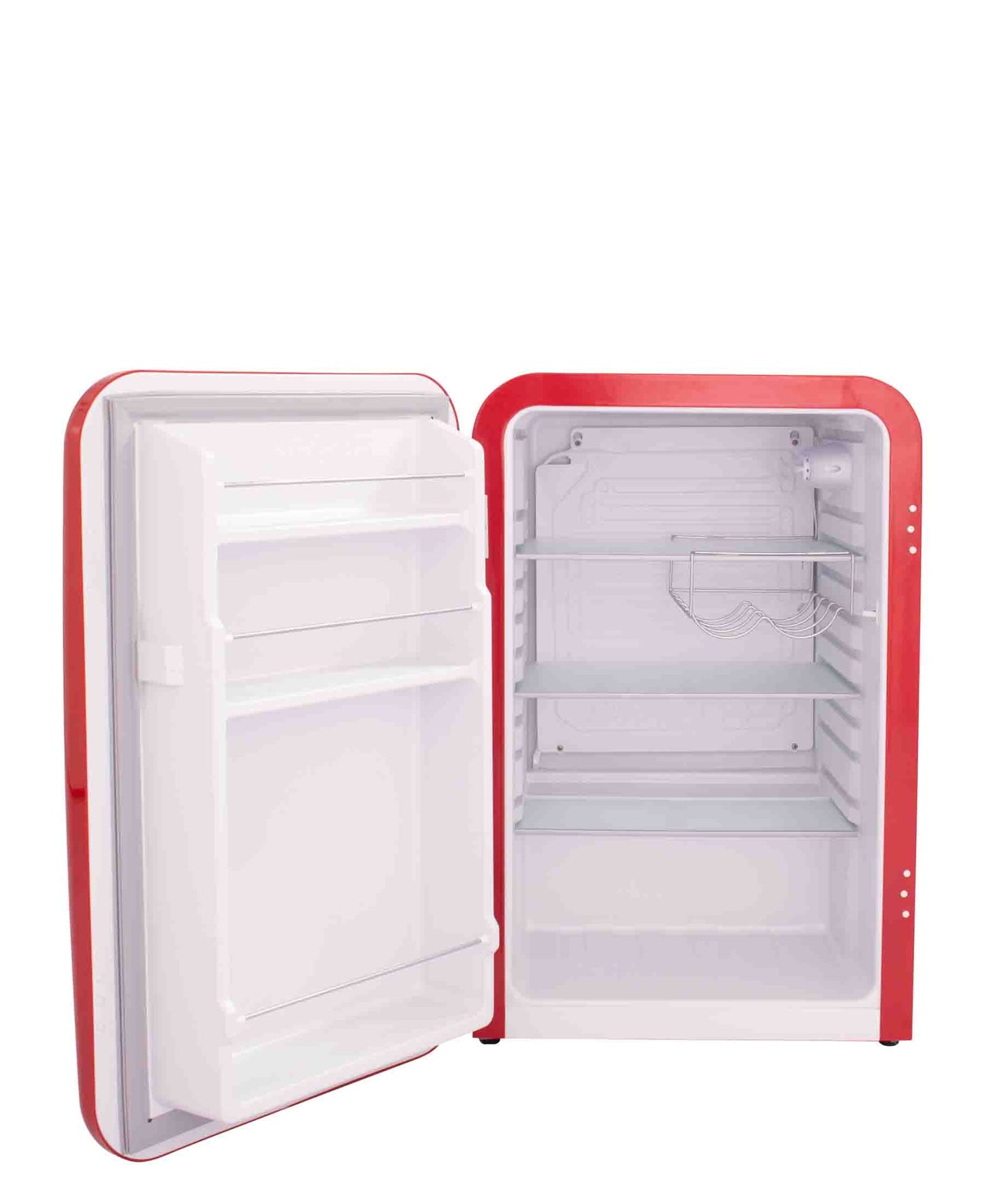 SnoMaster 115L Undercounter Retro Beverage Cooler - Red