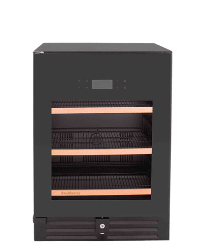 SnoMaster 145L Under Counter Beverage Cooler Pro Series - Black