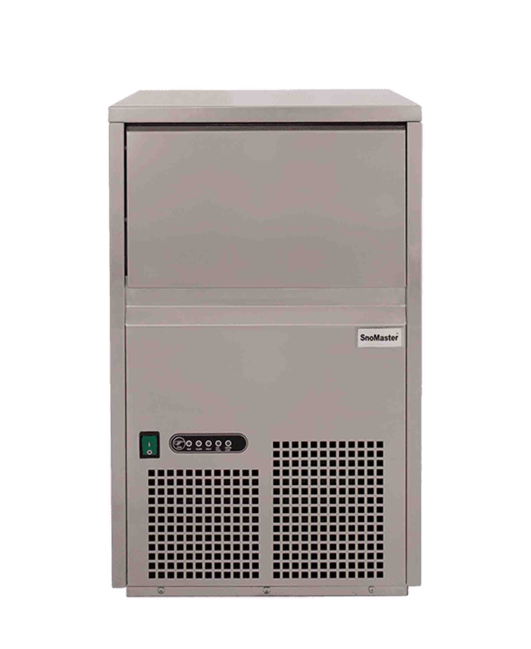 SnoMaster 26Kg Plumbed-In Ice Maker - Silver