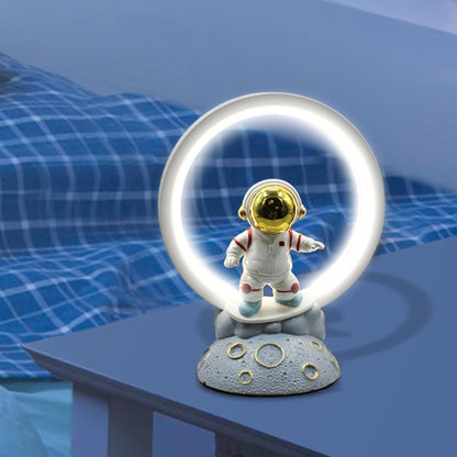 Astronaut Space Themed LED Night Light White