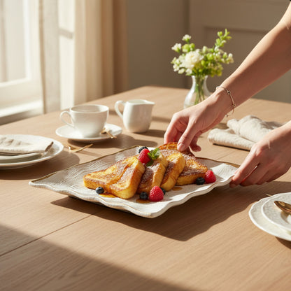 22cm Side Plate White