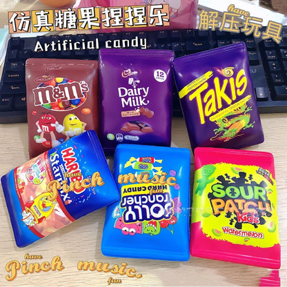 Squishy Stress Relief Mini Snacks - Assorted