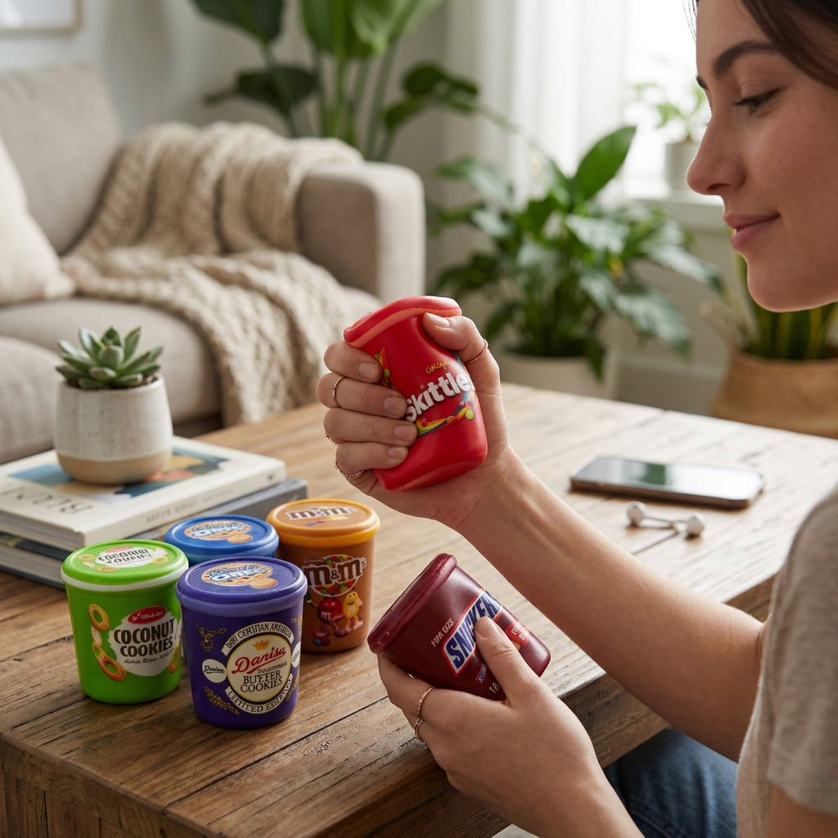Squishy Stress Relief Snacks - Assorted