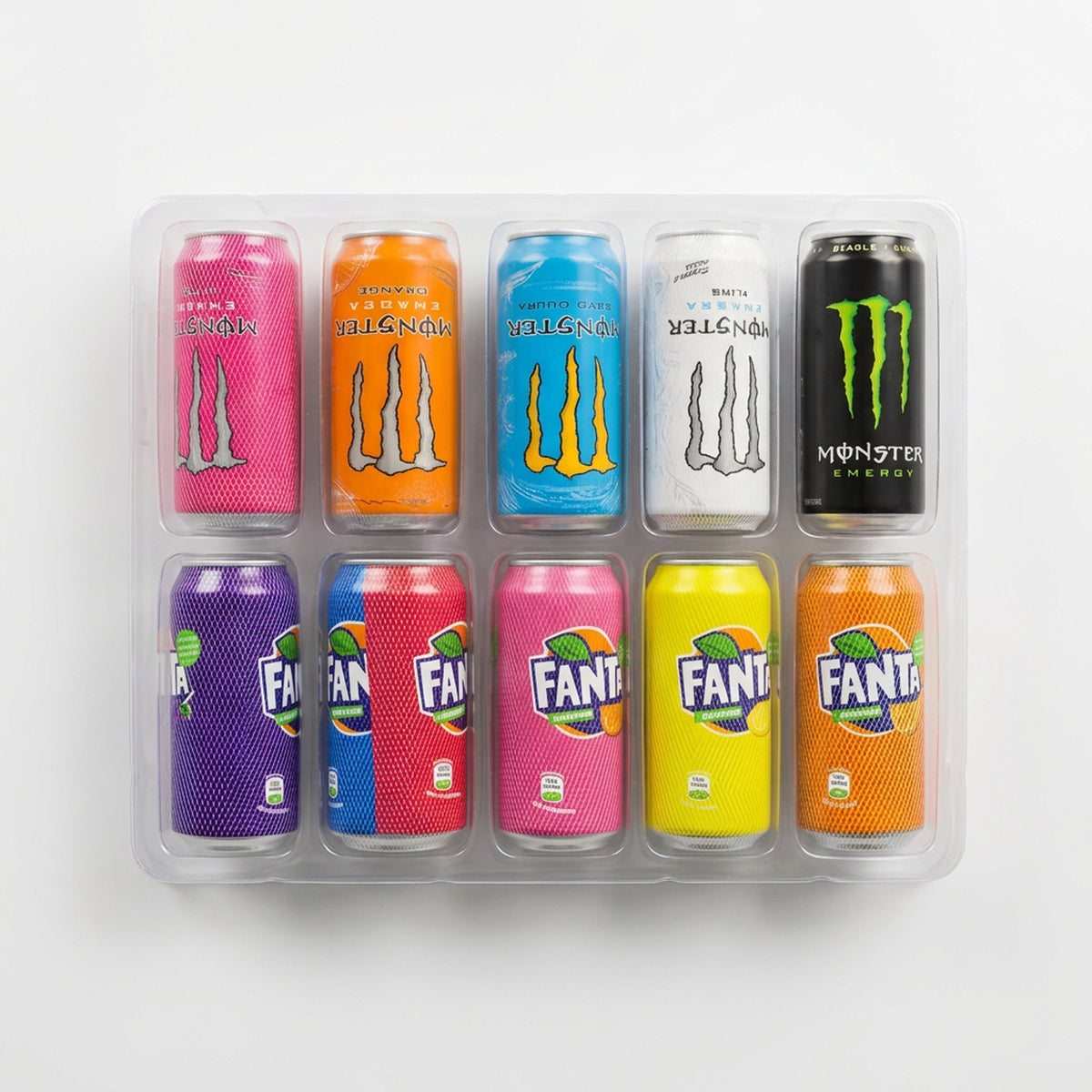 Squishy Stress Relief Energy Drinks - Assorted