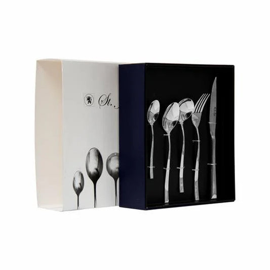 St James Cambridge 40 Piece Cutlery Set Silver