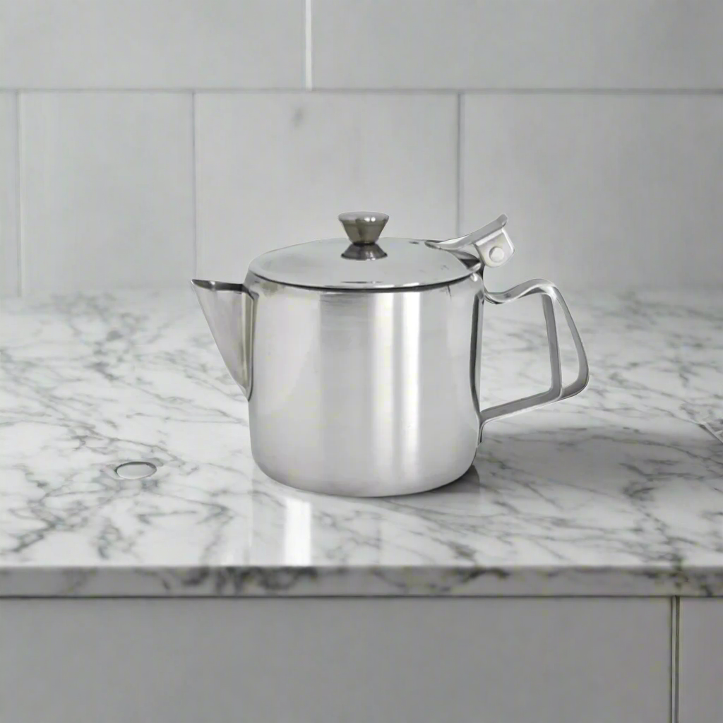 Kitchen Life 0.35Lt Stainless Steel Teapot Silver