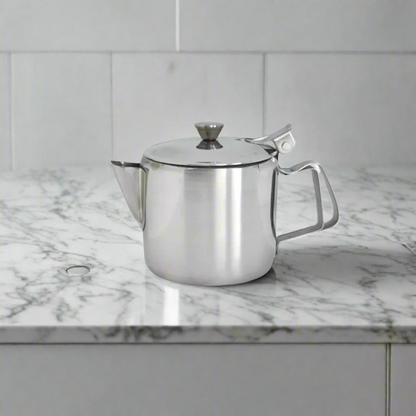 Kitchen Life 0.35Lt Stainless Steel Teapot Silver