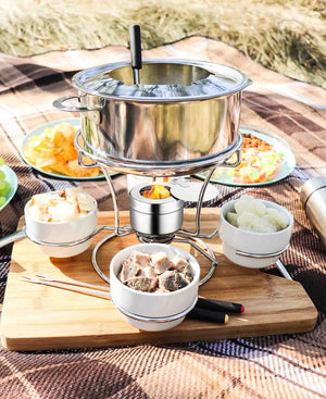 Steel King Chafing Dish Fuel Holder - Silver