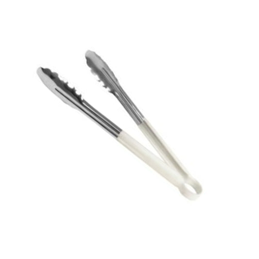 Steel King 30cm Stainless Steel Utility Tong White