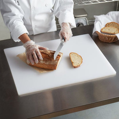 Steel King Large Cutting Board White