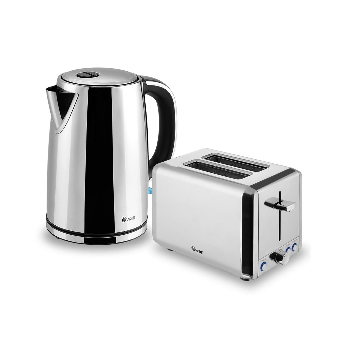 Swan Classic Stainless Steel Breakfast Pack Silver