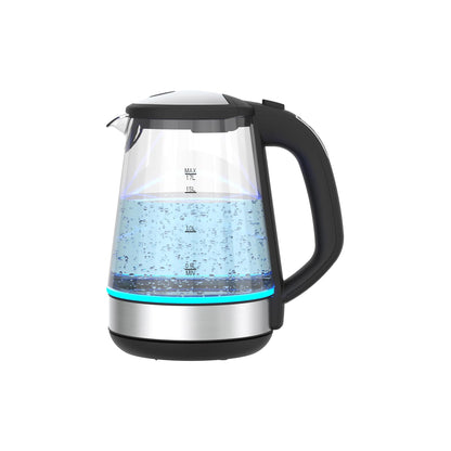 Swan 1.7Lt Digital Cordless Glass Kettle Clear