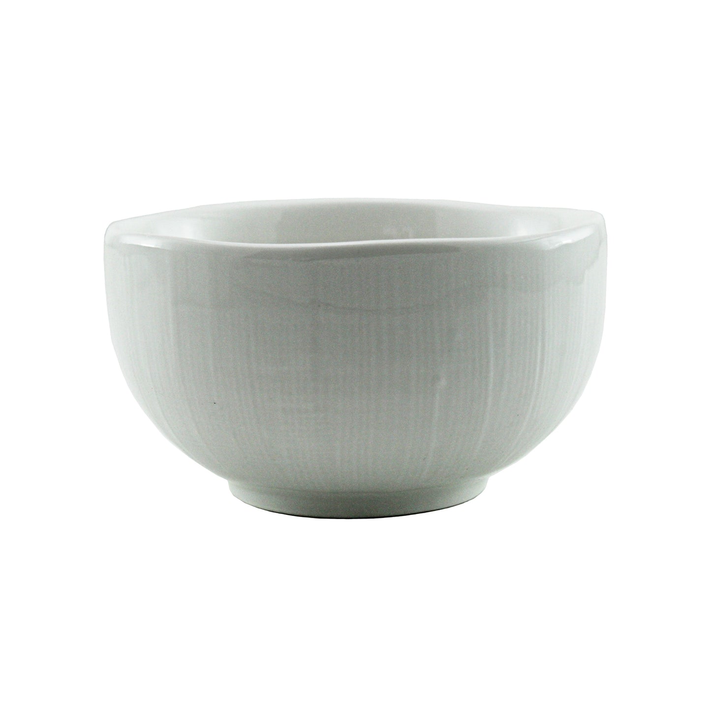 Symphony Ripple Dipping Bowl Set Of 4 - White