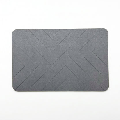 TC Bathroom Mat 39 x 60cm Chevron - Medium Grey