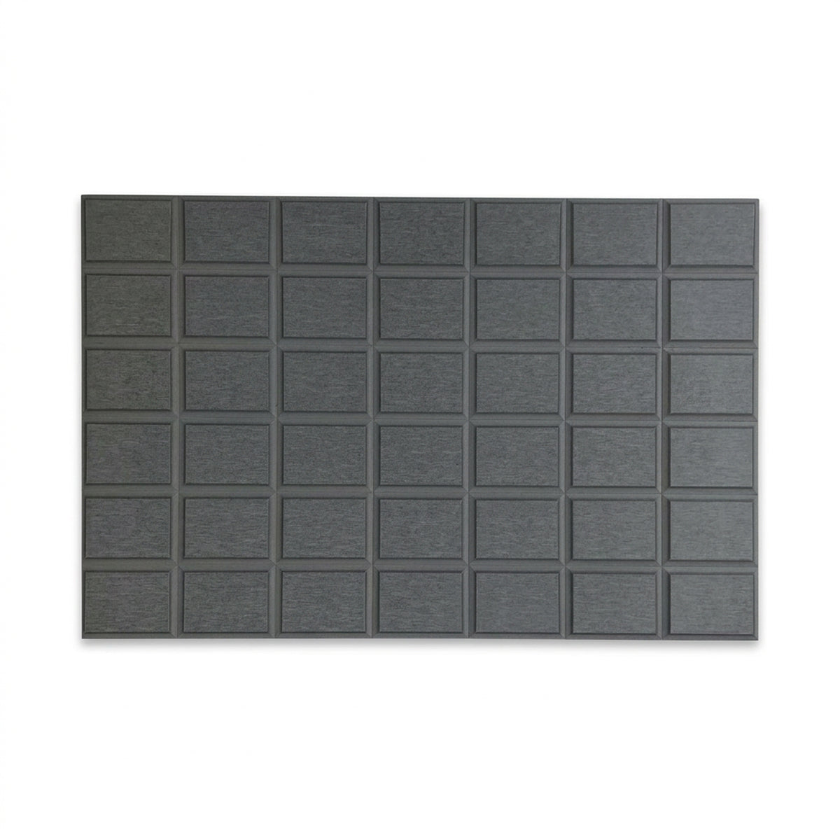 TC Bathroom Mat 39 x 60cm Brick - Dark Grey