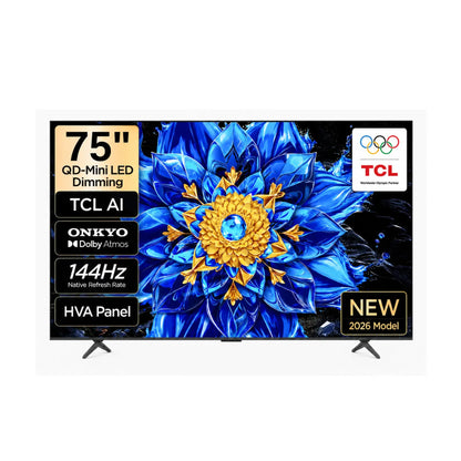 TCL 75" P8L Premium QD-Mini LED Google TV 144Hz 75P8L