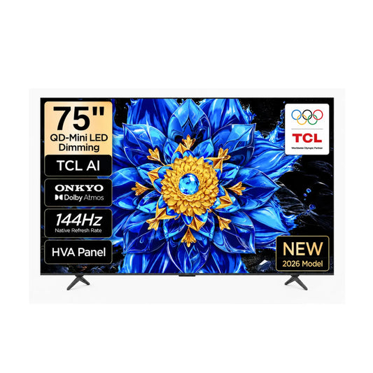 TCL 75" P8L Premium QD-Mini LED Google TV 144Hz 75P8L