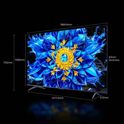 TCL 85" P8L Premium QD-Mini LED Google TV 144Hz 85P8L