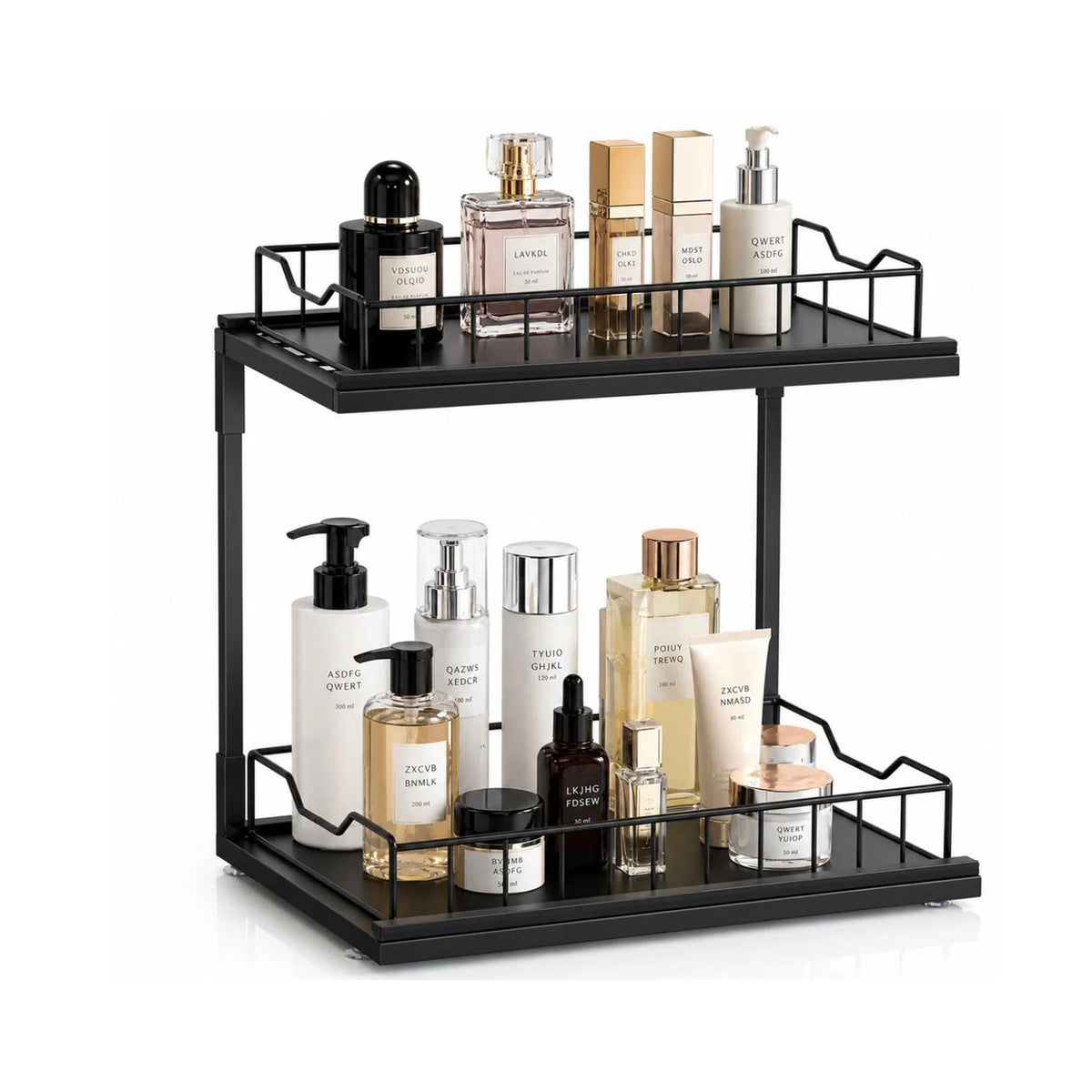 TC Shower Rack 2 Tier - Black