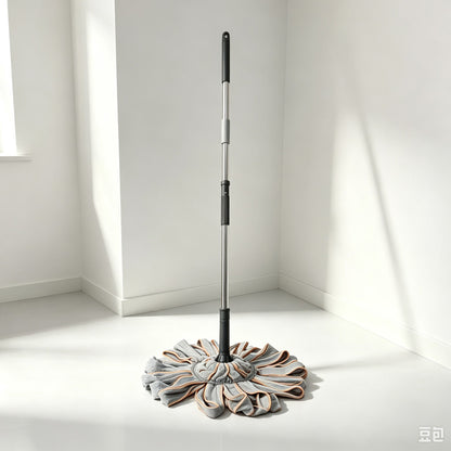 TC Twist Towel Mop - Grey & Brown