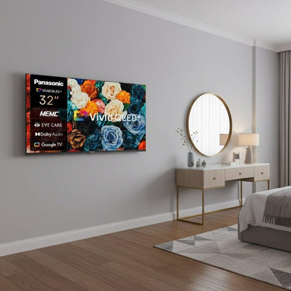Panasonic 32" HD QLED Google TV