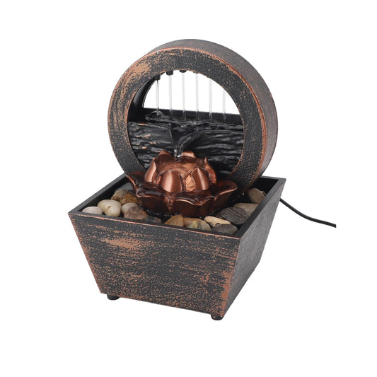 Tabletop Water Feature Multicoloured