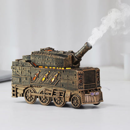 Tank Humidifier with 300ml Essential Oil Diffuser Gold