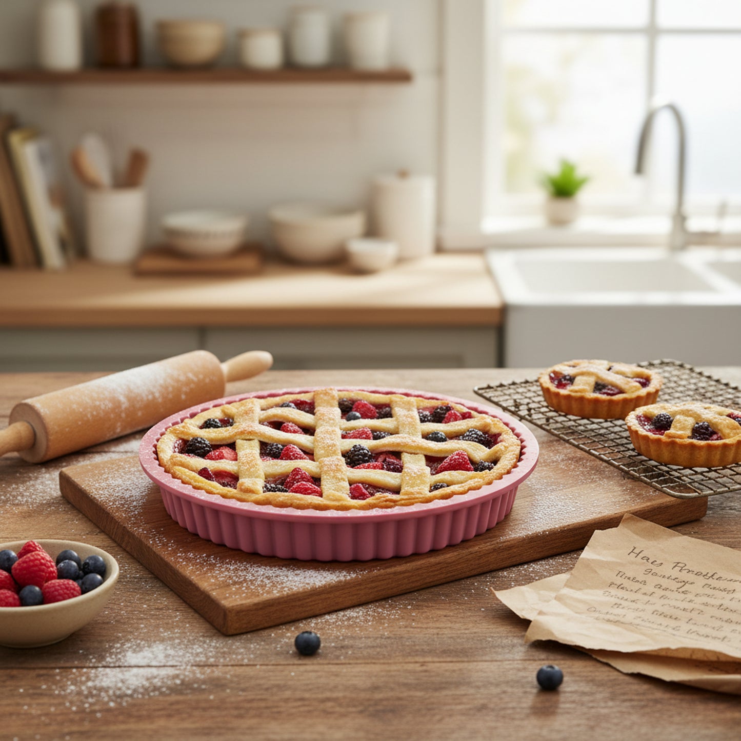 Tart Pan Red