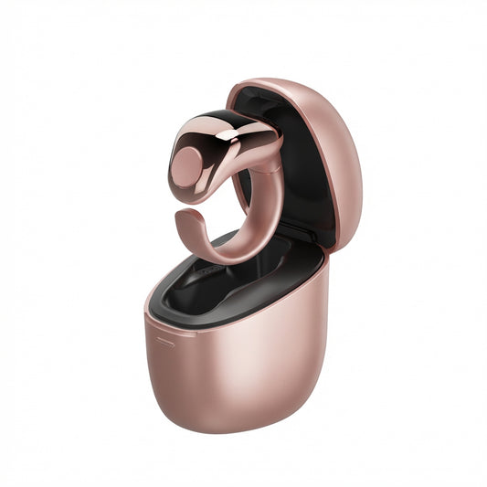 Tasbih Zikr Smart Ring with Charging Pouch Rose Gold