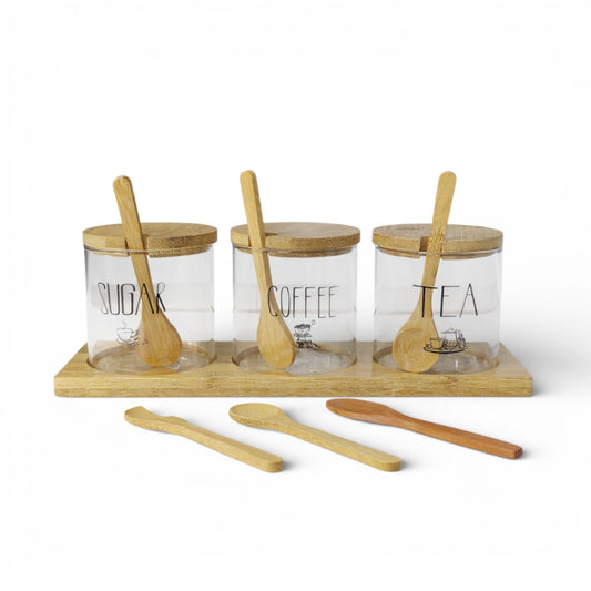 10 Piece Canister Set Clear