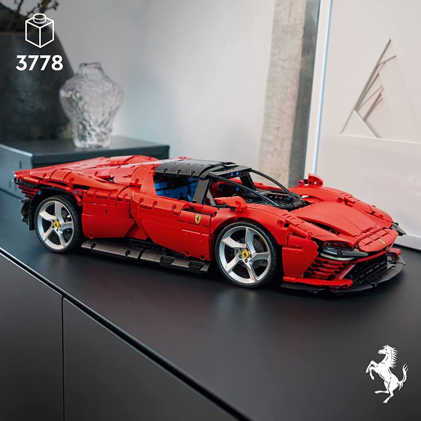 Car 3778 Piece Building Block Set Multicoloured