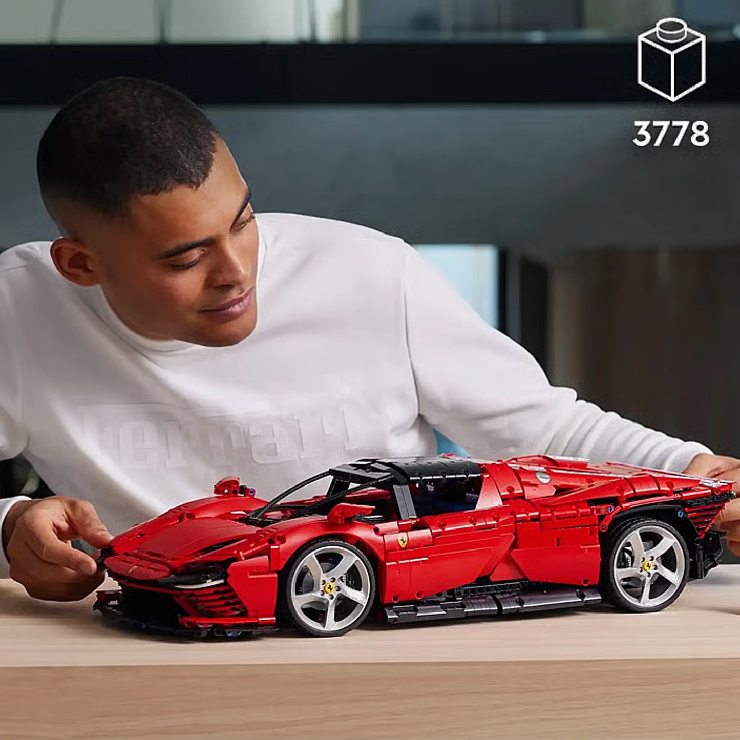 Car 3778 Piece Building Block Set Multicoloured