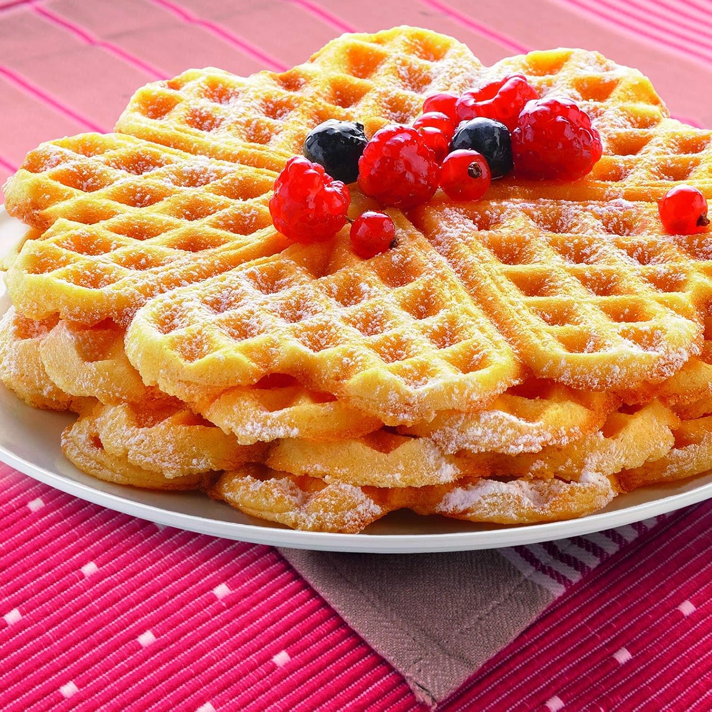 Tefal Heart Waffle Maker Black
