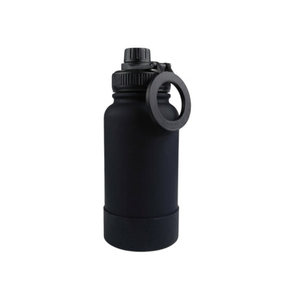 650ml Cellphone Holder Flask Black