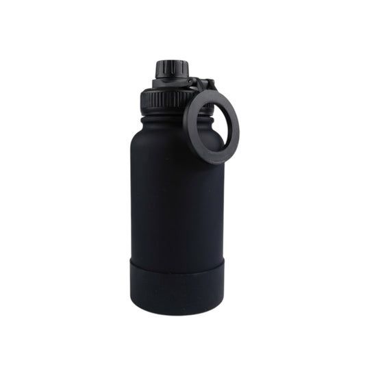 650ml Cellphone Holder Flask Black