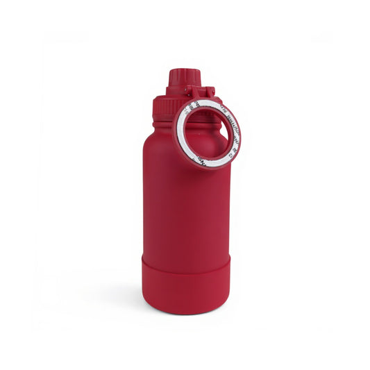 650ml Cellphone Holder Flask Red
