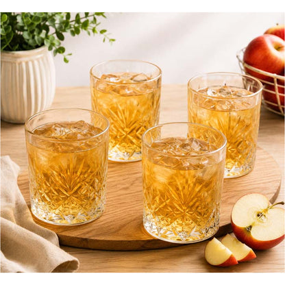 Pasabahce Timeless 420ml Whisky Glass Set of 4
