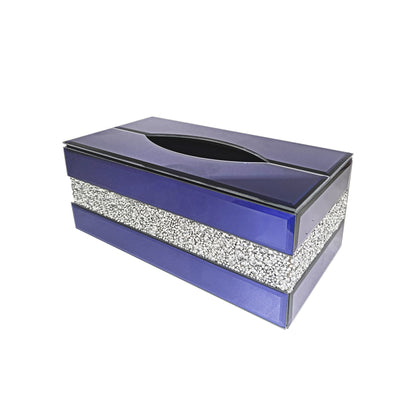 Exotic Designs Tissue Box Blue