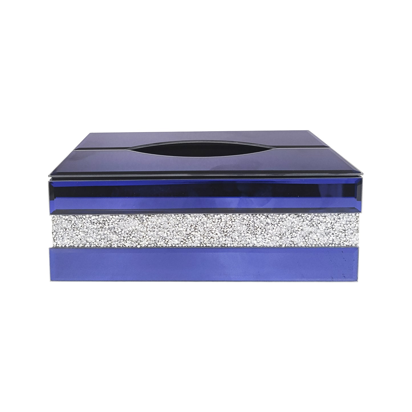 Exotic Designs Tissue Box Blue