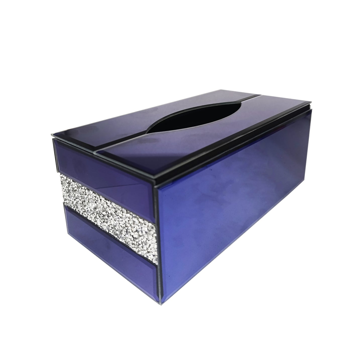 Exotic Designs Tissue Box Blue