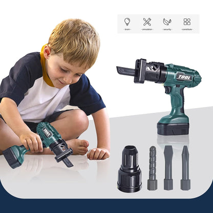 Kids Workbench Tools Play Set Multicolored