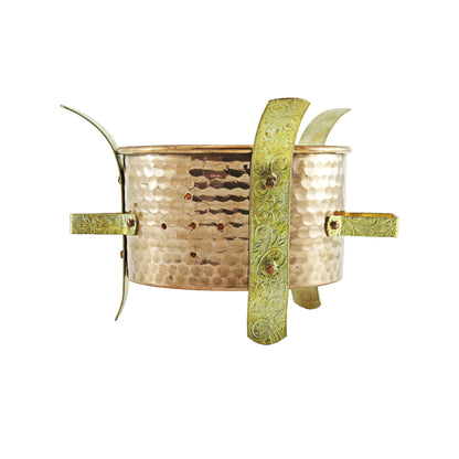Kitchen Life Traditional Brass Food Warmer Copper