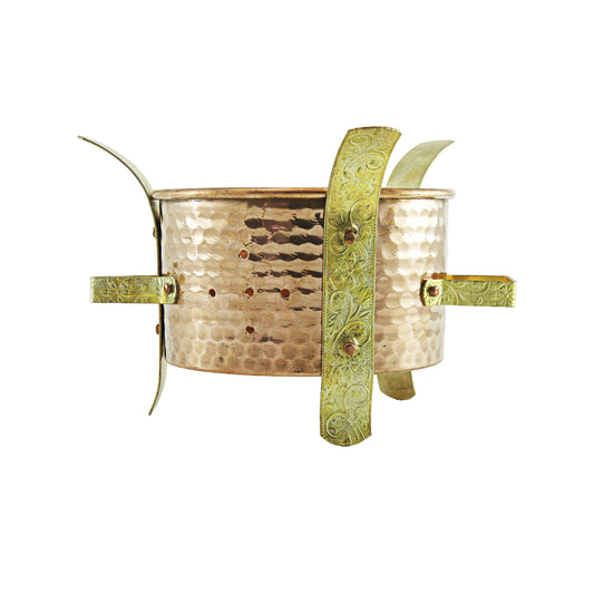Kitchen Life Traditional Brass Food Warmer Copper