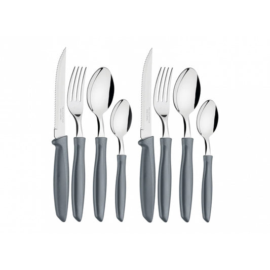 Tramontina 2 x 16 Piece Cutlery Sets Silver