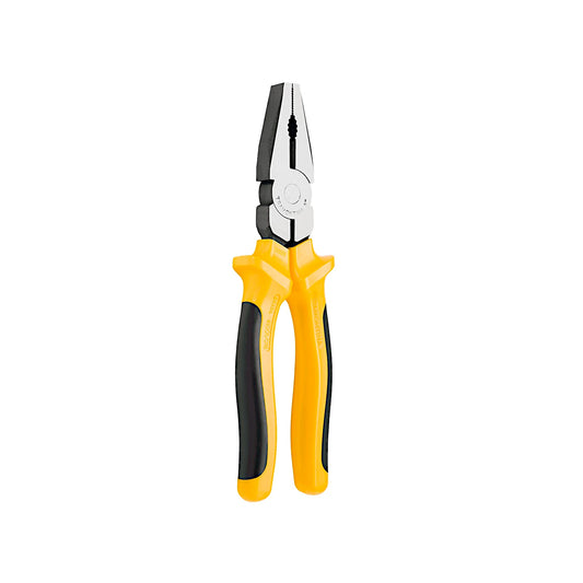 Tramontina 20cm Insulated Universal Pliers with Double Injection Grip Yellow