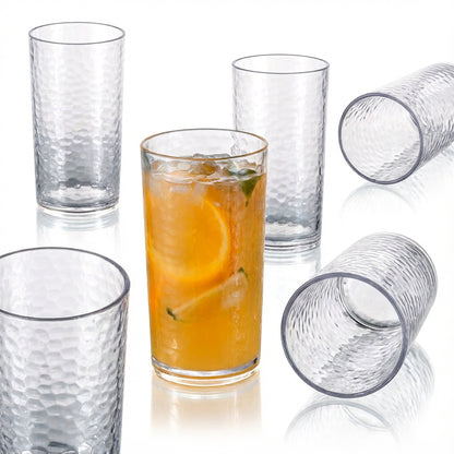 260ml 6 Piece Tumbler Set Clear