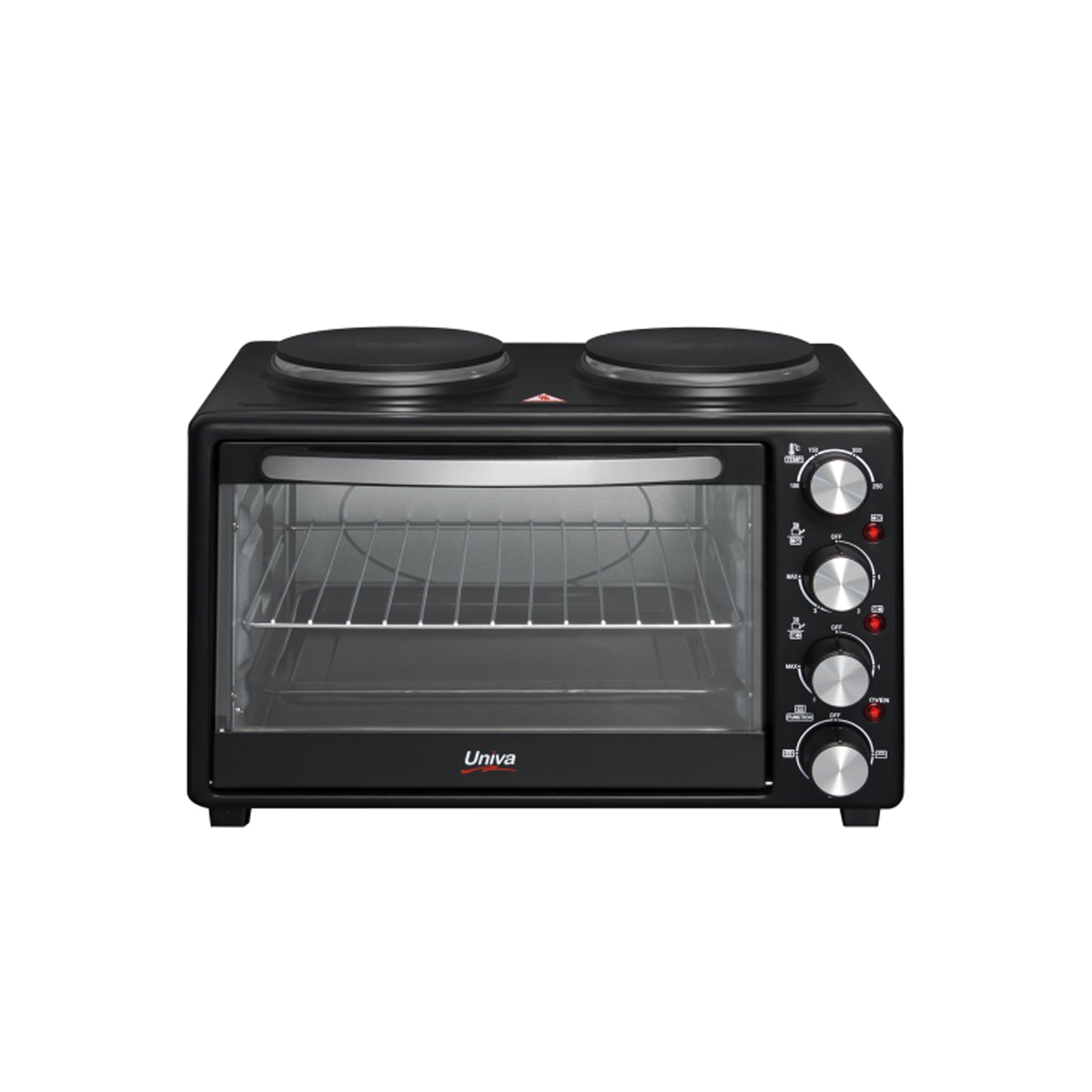 Univa 30Lt Mini Oven Black