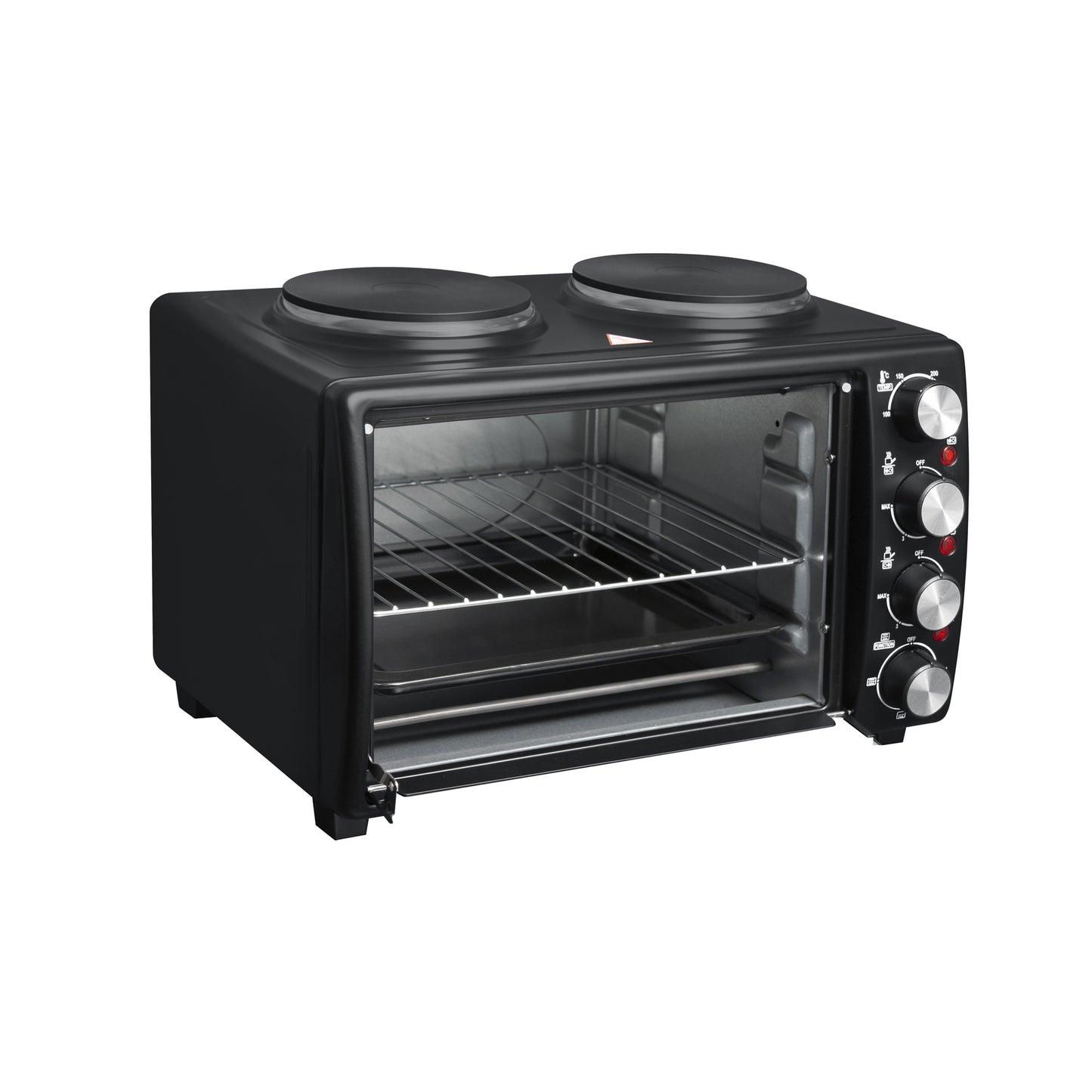 Univa 30Lt Mini Oven Black