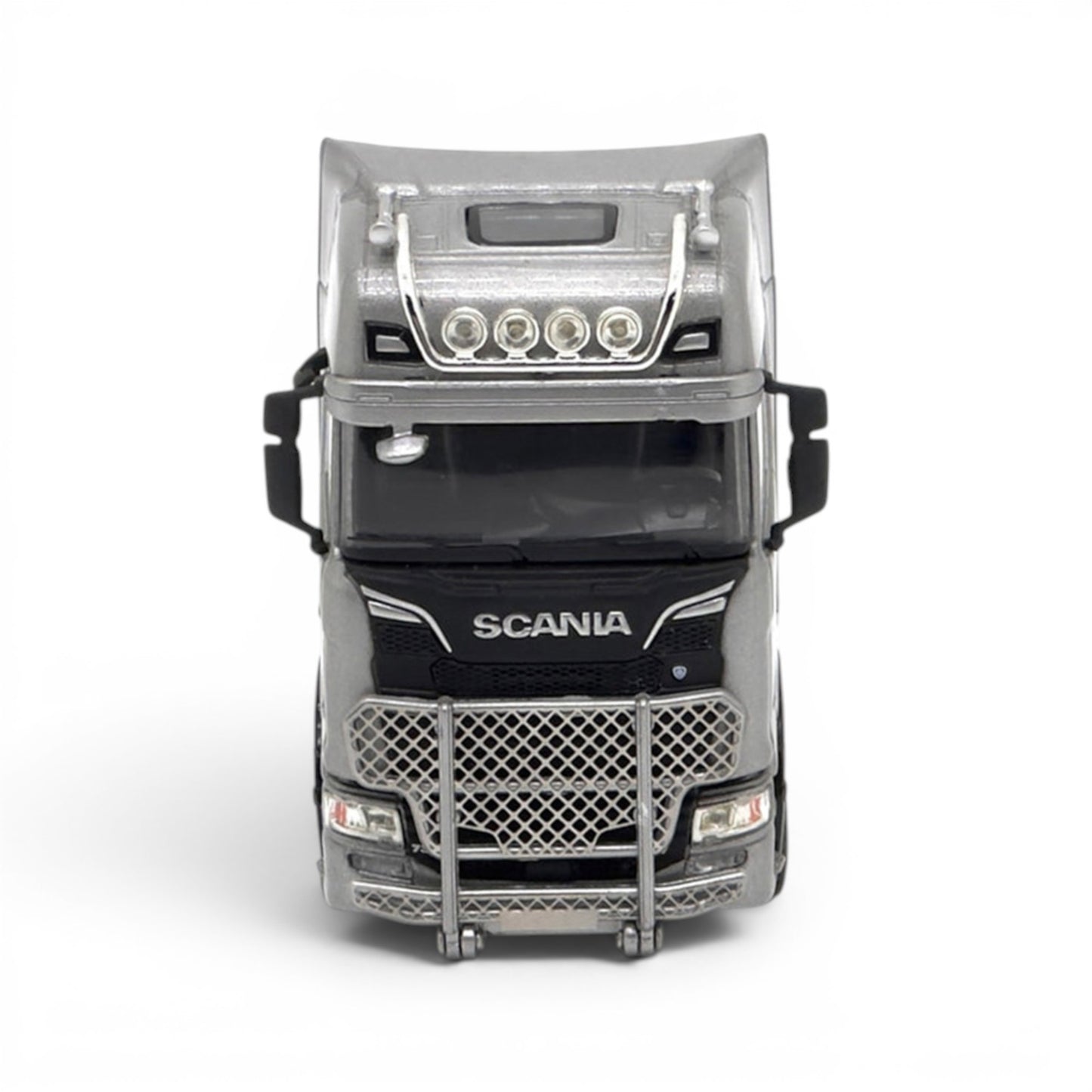 1:64 Alloy Scania Truck with Container Red