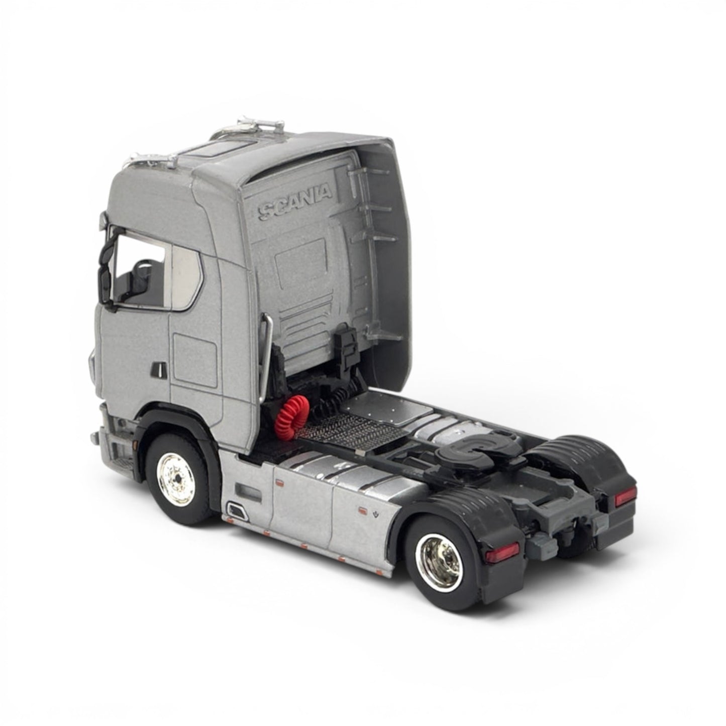 1:64 Alloy Scania Truck with Container Pink